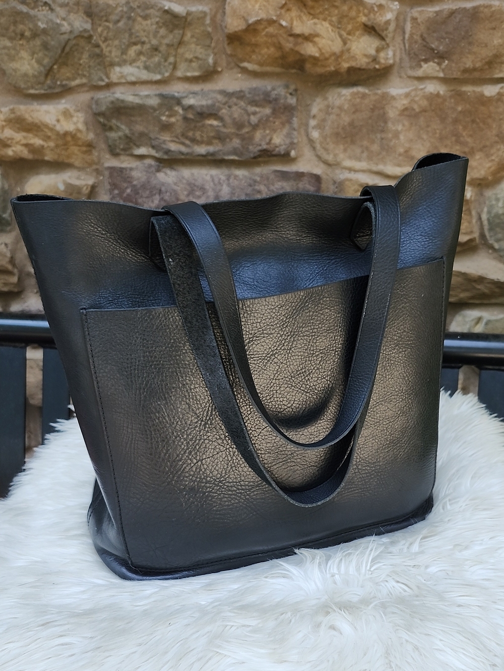 MADEWELL LEATHER TRANSPORT TOTE BAG - Picture 11 of 11